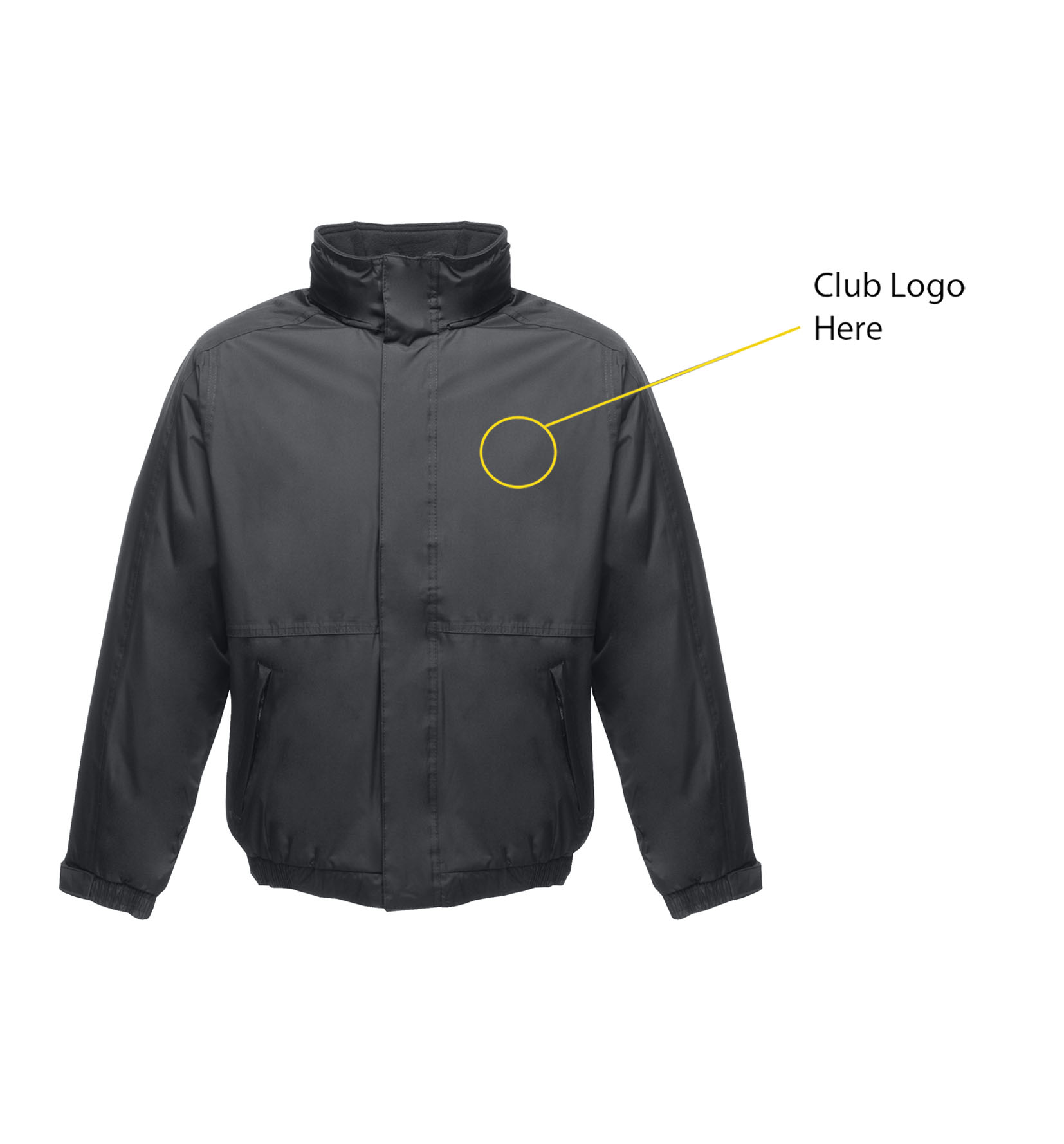 Waterproof Jacket with Fleece Lining