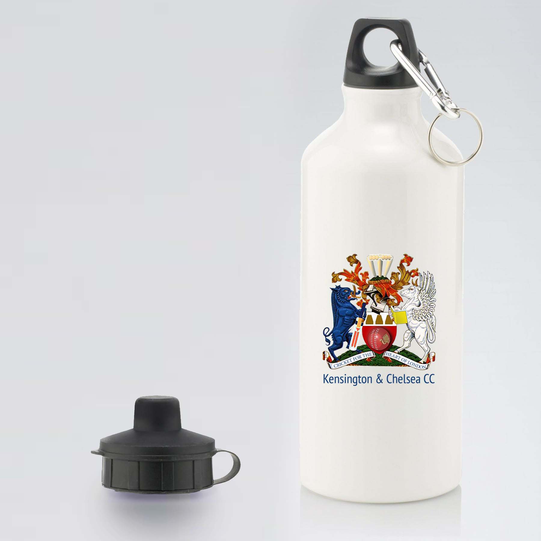 Aluminium Water Bottle With 2 Cap Styles