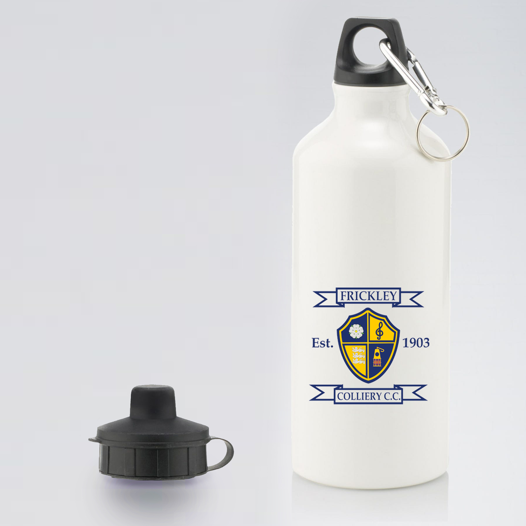 Aluminium Water Bottle With 2 Cap Styles