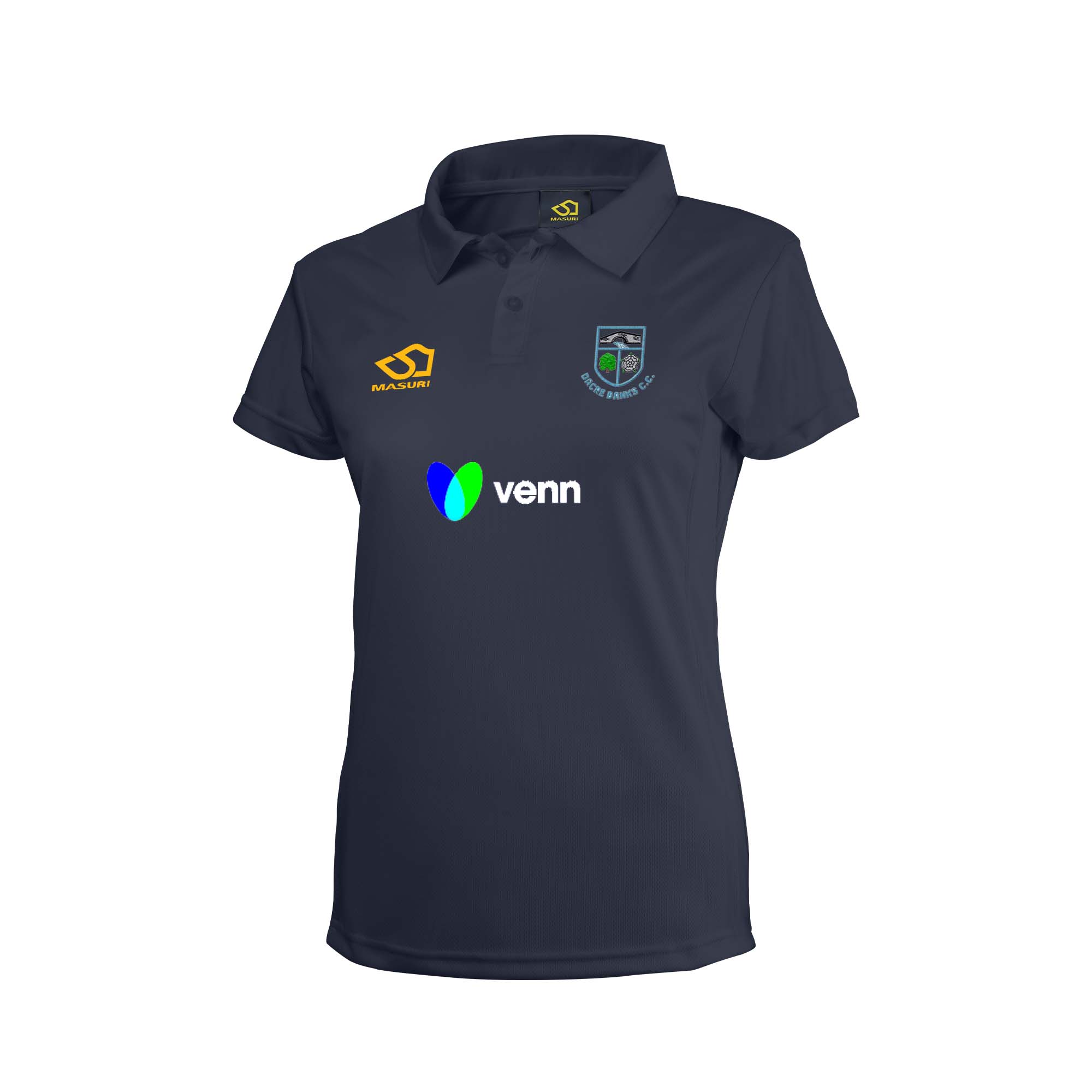Ladies Short Sleeve Coloured Playing Shirt