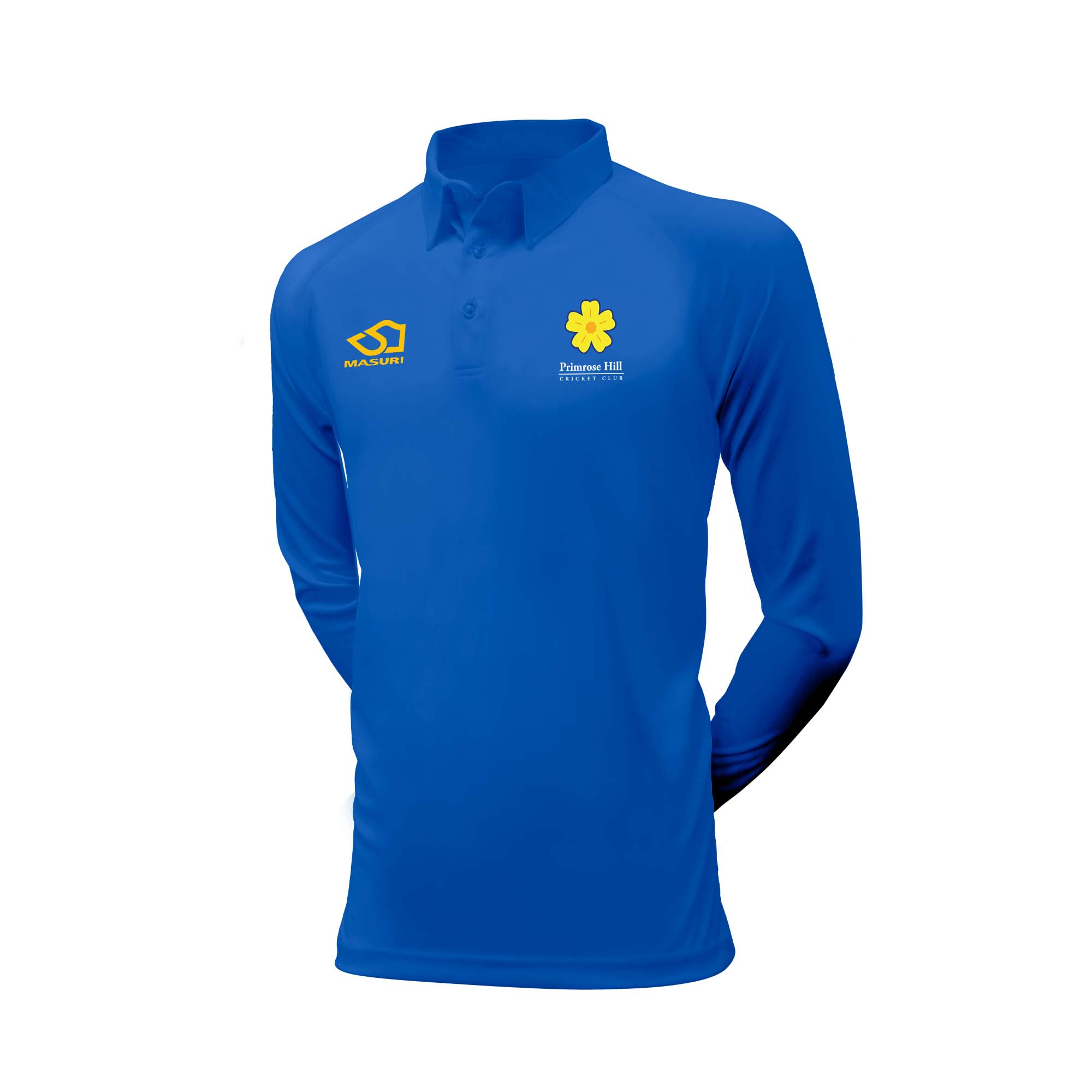 Coloured Long Sleeve Playing Shirt (ROYAL BLUE)