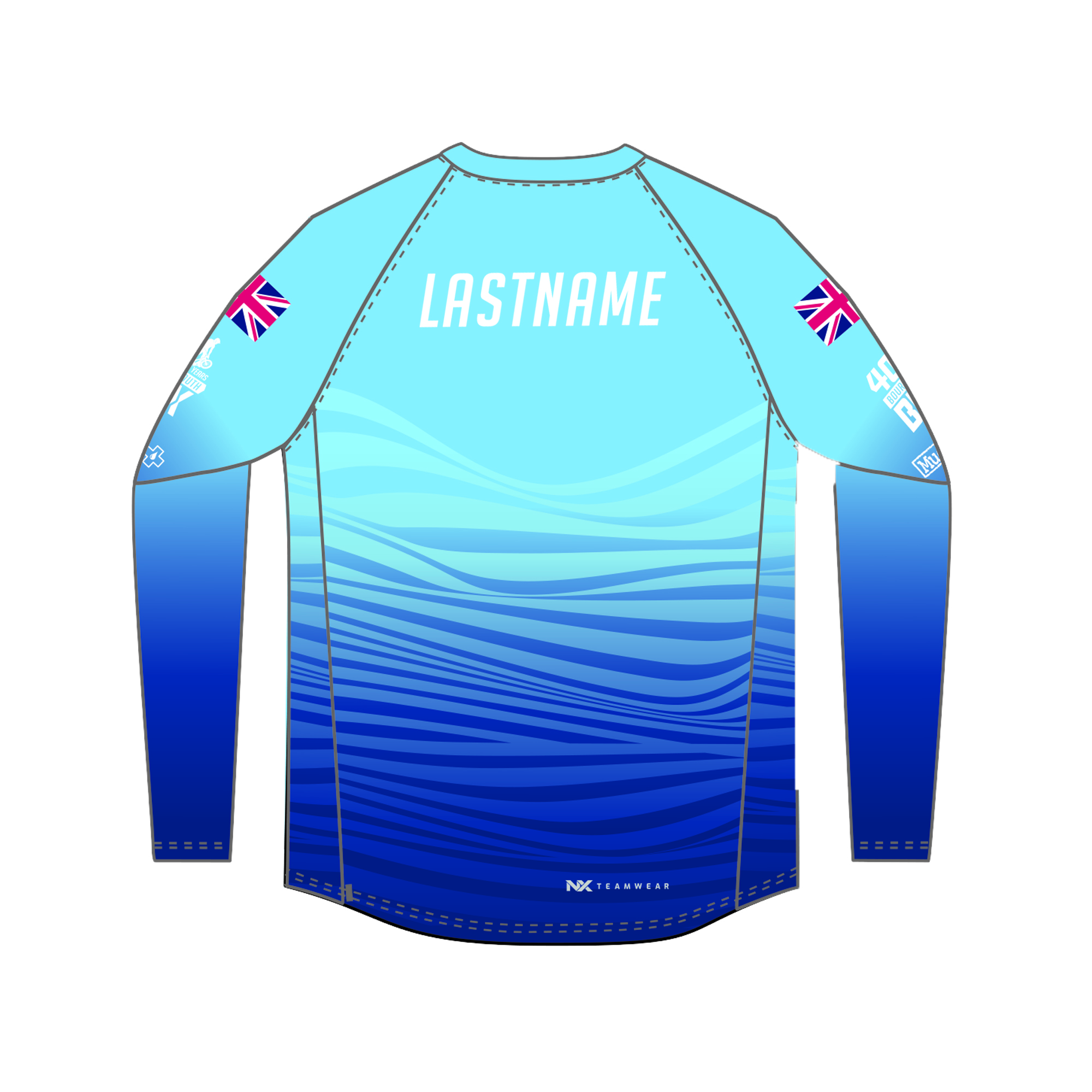 Junior Bournemouth BMX Shirt - DEEP SEA