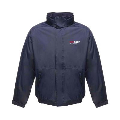 Navy Waterproof Jacket with Fleece Lining