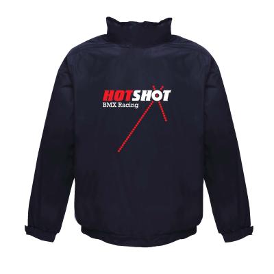 Navy Waterproof Jacket with Fleece Lining